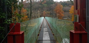 Pont Tokkuritsuri à l'entrée du Shigisan (Nara)