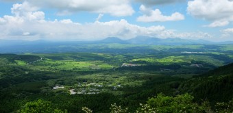 Point de vue sur la route Yamanami qui dessert le marais de Tadewara 2