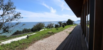 Vue sur la mer depuis le restaurant Tsubaki Chaya sur Fukue-jima (îles Goto - Nagasaki) 2