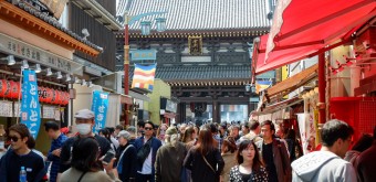 Kanamara Matsuri, Ambiance du festival dans le quartier de Kawasaki