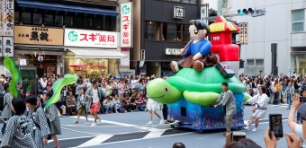 Kanda Matsuri, Char dédié au conte Urashima Taro