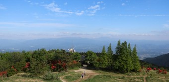 Au sommet du mont Yamato Katsuragi-san (Nara)