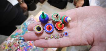 Différents modèles de toupies de Sasebo