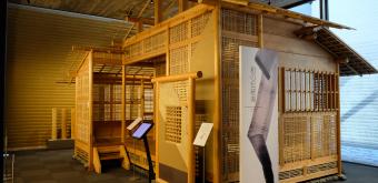 Musée des outils de charpentier de Takenaka, reproduction d’une maison de thé traditionnelle sukiya