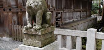 Yahiko-jinja, statue du sanctuaire shinto