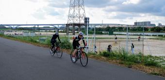 Berges Arakawa Dote (Tokyo), piste cyclable dédiée 3