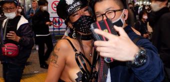 Shibuya (Tokyo), Cosplay sexy pour Halloween 3