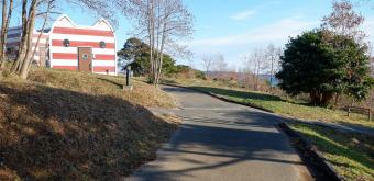 Tashirojima (Ishinomaki), maison en forme de chat au camping Manga Island 3