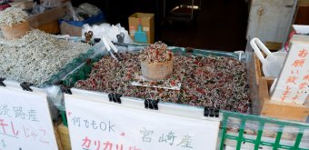 Sugamo (Tokyo), commerce alimentaire du quartier