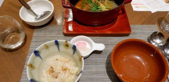 Hôtel Provence (Shima, Ise), dîner japonais avec fondue Nabe