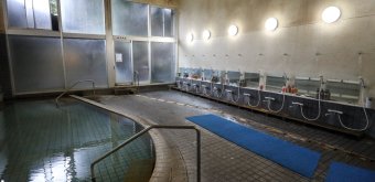 Oniyama Hotel (Beppu), bain commun Onsen en intérieur de l'hôtel