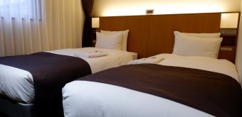 Hôtel Folkloro (Kakunodate), chambre Twin avec literie à l'occidentale 2