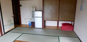 Maruyaso (Kawaguchiko), détails des équipements d'une des chambres japonaises