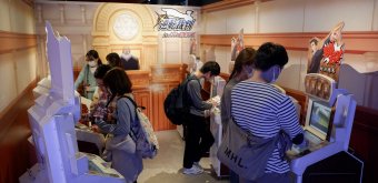 Tokyo Joypolis (Odaiba), jeu d'enquête Ace Attorney in JOYPOLIS