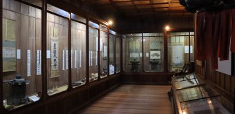 Toyokuni-jinja (Kyoto), Vue des objets exposés au sein du Homotsukan