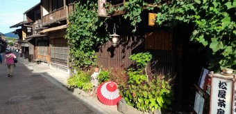 Narai-juku (préfecture de Nagano), Café traditionnel Matsuya Sabo