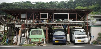 Voitures japonaises à Beppu (Oita)