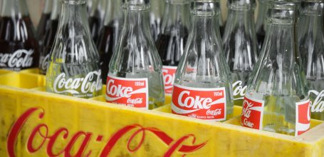 Bouteilles Coca-Cola au Japon
