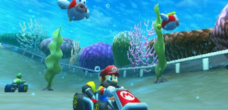 Mario Kart 3ds Eau