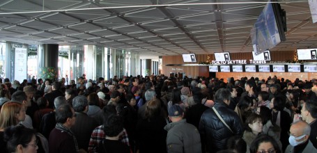 Tokyo SkyTree, File d'attente pour acheter un ticket