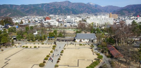Matsumoto, vue depuis l'intérieur du donjon 2