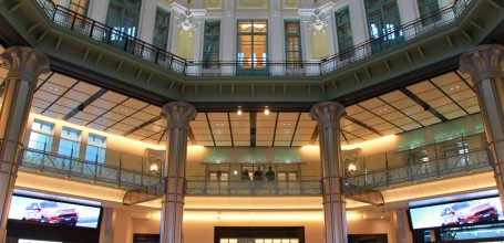 Gare de Tokyo côté Marunouchi, intérieur de la coupole