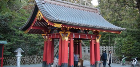 Tsurugaoka Hachiman-gu (Kamakura), pavillon des ablutions du sanctuaire