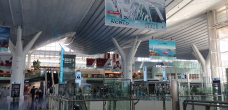 Aéroport de Haneda (Tokyo), Hall des départs dans le Terminal 3 (2)