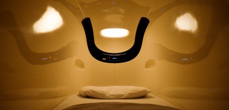 Capsule Hotel, Vue d'une capsule