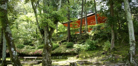 Pavillon Shingyo-do de l'Ishiyama-dera à Otsu