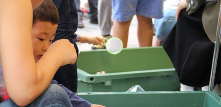 Fukuro Matsuri à Ikebukuro (Tokyo), jeu de pêche