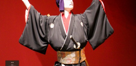 Musée Edo-Tokyo, représentation d'un acteur de kabuki