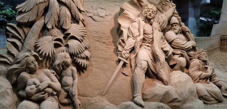 Musée du sable de Tottori, exposition sur l'Amérique du Sud (2016) 7