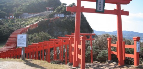 Motonosumi Inari Jinja (Chugoku), Vue d'ensemble du tunnel de torii