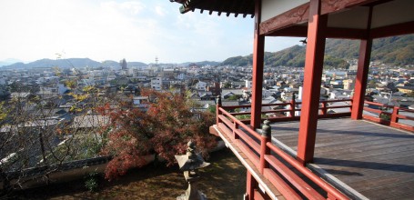 Takehara (Chugoku), Vue sur la ville depuis la plateforme Fumeikaku