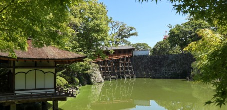 Pont Ohashi Roka au château de Wakayama