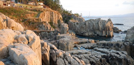 Falaises de Tojinbo à Sakai (Fukui) 2