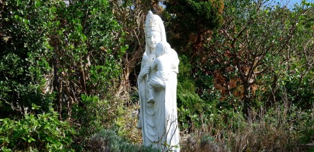 Statue bouddhique au Enoshima Daishi
