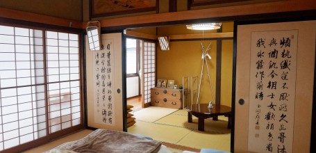 Chambre, hébergement en maison Enishi à Kakunodate 2