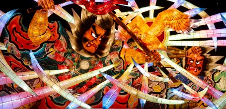 Char du Nebuta Matsuri exposé au Maison Nebuta Warasse (Aomori) 2