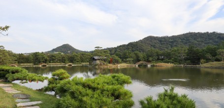 Jardin Yosui-en à Wakayama