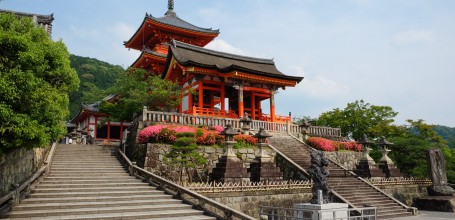Kiyomizu-dera, Kyoto pendant le Coronavirus en juin 2020