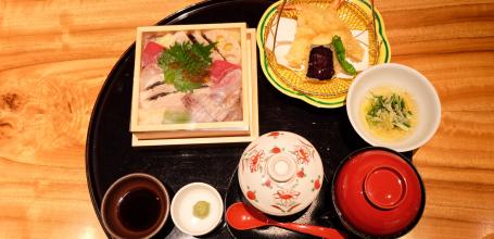Kibizen (Okayama), menu sushis Yumeji