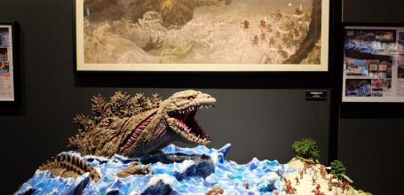 Nijigen no Mori, Godzilla Interception Operation Awaji, maquette de film au musée 2