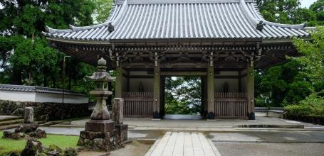 Kongosho-ji (Mont Asama, Ise), porte Niomon