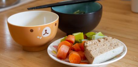 Atelier "les piliers de la cuisine japonaise", plats servis