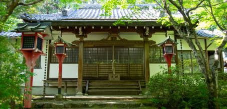 Josho-ji (Kyoto), pavillon du temple dédié à Tsunetomi Dai Bosatsu