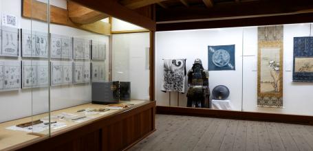 Kakunodate (Akita), exposition au sein de la maison de samouraï Ishiguro