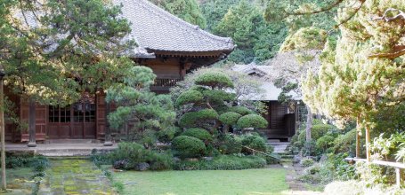 Randonnée Daibutsu (Kamakura), temple Jufuku-ji le long du sentier 4