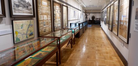 Parc Yokoamicho (Tokyo), exposition du musée de la reconstruction de Tokyo